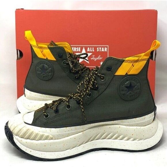 Converse Chuck 70 AT-CX Shoes Platform Canvas Utility Green Womens Sz 10 A05125C - Picture 10 of 12